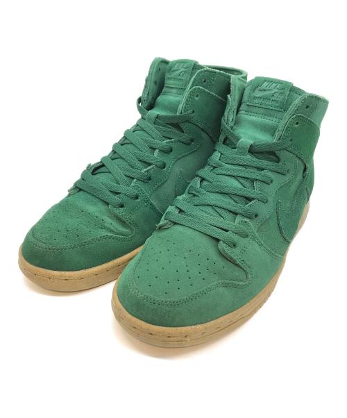 NIKE（ナイキ）NIKE (ナイキ) SB Dunk High Pro Decon グリーン サイズ:27.5の古着・服飾アイテム