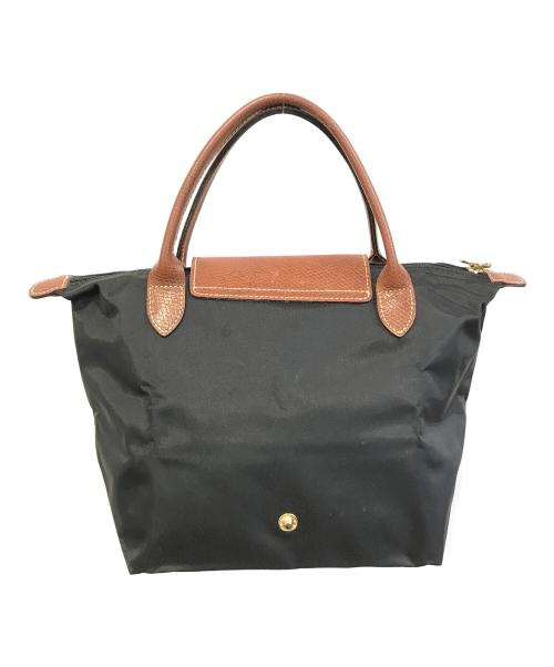 LONGCHAMP（ロンシャン）LONGCHAMP (ロンシャン) ナイロンハンドバッグ ブラックの古着・服飾アイテム