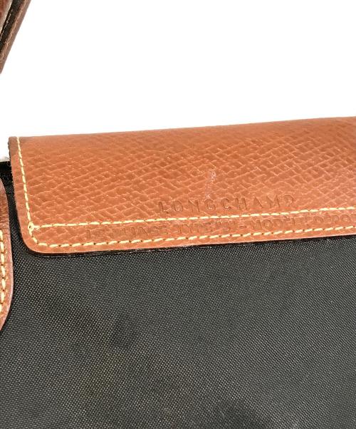 LONGCHAMP（ロンシャン）LONGCHAMP (ロンシャン) ナイロンハンドバッグ ブラックの古着・服飾アイテム