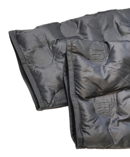 TRUNK HIROKO KOSHINO（トランク ヒロコ コシノ）TRUNK HIROKO KOSHINO (トランク ヒロコ コシノ) TRUNKロゴ中綿入りカジュアルコート ブラック サイズ:38の古着・服飾アイテム