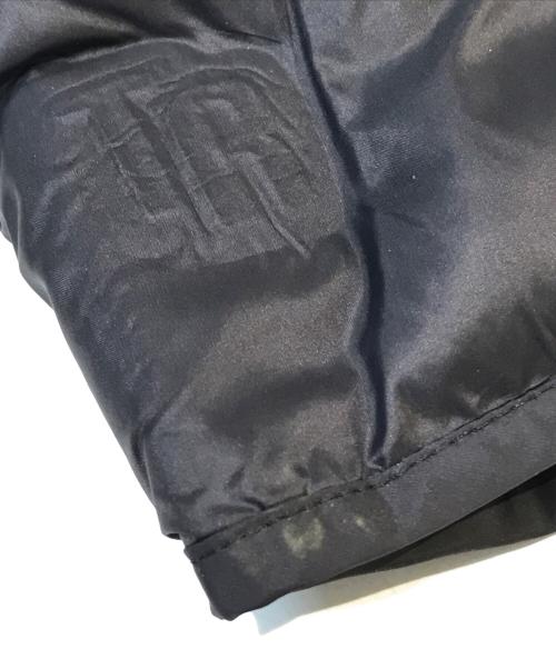 TRUNK HIROKO KOSHINO（トランク ヒロコ コシノ）TRUNK HIROKO KOSHINO (トランク ヒロコ コシノ) TRUNKロゴ中綿入りカジュアルコート ブラック サイズ:38の古着・服飾アイテム