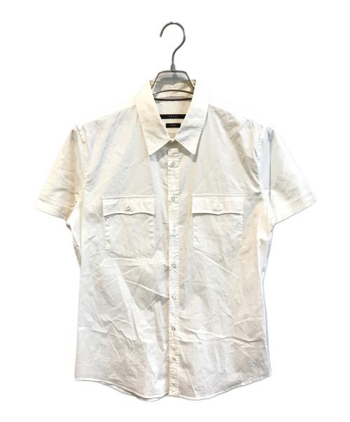 GUCCI（グッチ）GUCCI (グッチ) 半袖シャツ　337710 ホワイト サイズ:Ｌの古着・服飾アイテム