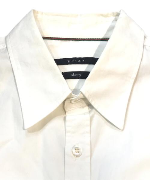 GUCCI（グッチ）GUCCI (グッチ) 半袖シャツ　337710 ホワイト サイズ:Ｌの古着・服飾アイテム