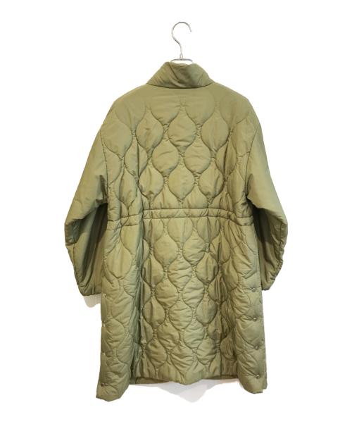 RAY BEAMS（レイ ビームス）RAY BEAMS (レイ ビームス) キルティングスタンドカラーコート グリーンの古着・服飾アイテム