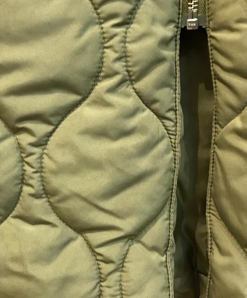 RAY BEAMS（レイ ビームス）RAY BEAMS (レイ ビームス) キルティングスタンドカラーコート グリーンの古着・服飾アイテム