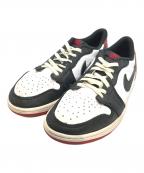NIKEナイキ）の古着「JORDAN BRAND AIR JORDAN 1 RETRO LOW OG WHITE　CZ0790106」｜ホワイト×レッド