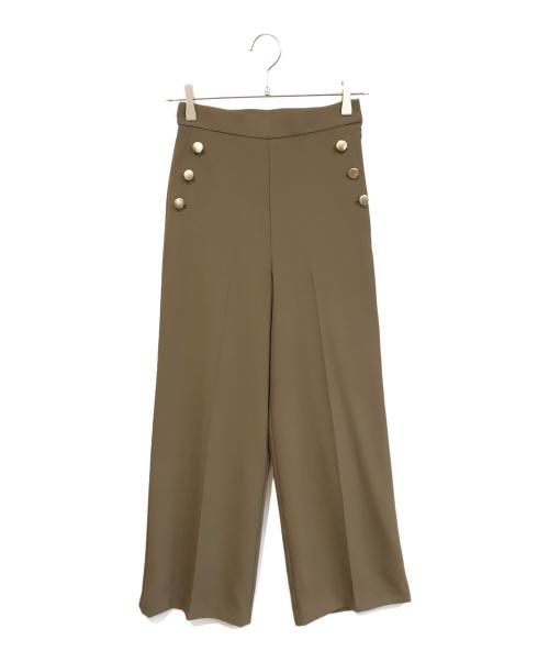 anuans（アニュアンス）anuans (アニュアンス) センタープレスマリンパンツ ブラウン サイズ:Ｍ 未使用品の古着・服飾アイテム