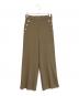anuans（アニュアンス）の古着「センタープレスマリンパンツ」｜ブラウン