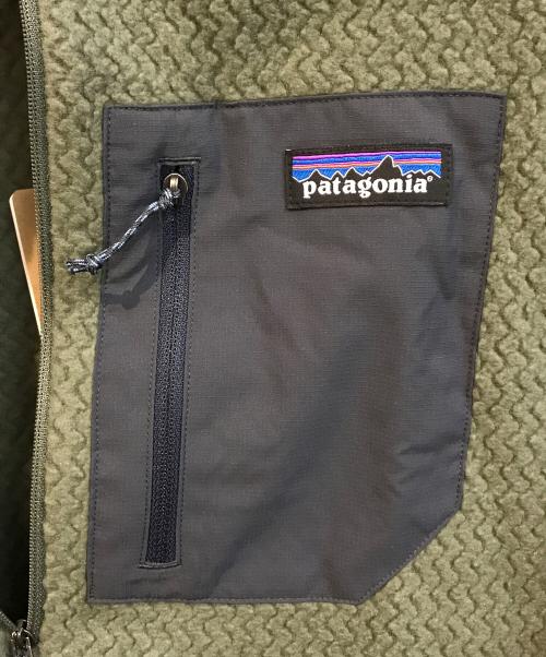 Patagonia（パタゴニア）Patagonia (パタゴニア) R1エア・ジップネック グリーン サイズ:Ｍ 未使用品の古着・服飾アイテム