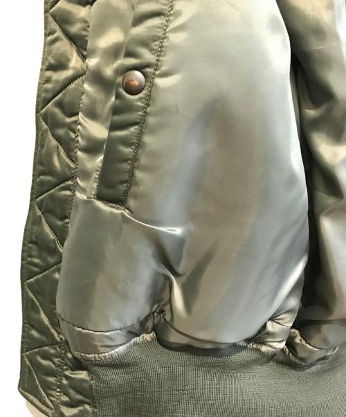 C.A.B.CLOTHING（キャブクロージング）C.A.B.CLOTHING (キャブクロージング) MA-1フライトジャケット オリーブ サイズ:Lの古着・服飾アイテム