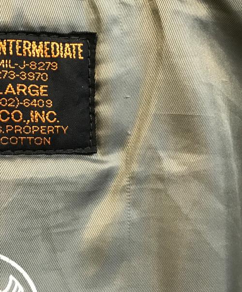 C.A.B.CLOTHING（キャブクロージング）C.A.B.CLOTHING (キャブクロージング) MA-1フライトジャケット オリーブ サイズ:Lの古着・服飾アイテム