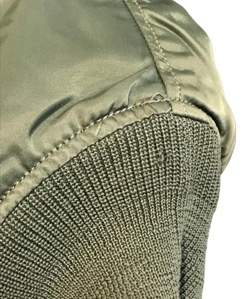 C.A.B.CLOTHING（キャブクロージング）C.A.B.CLOTHING (キャブクロージング) MA-1フライトジャケット オリーブ サイズ:Lの古着・服飾アイテム