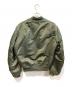 C.A.B.CLOTHING (キャブクロージング) MA-1フライトジャケット オリーブ サイズ:L：12000円