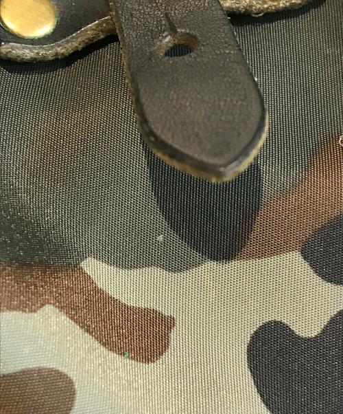 TUTUMU（ツツム）tutumu (ツツム) カモフラージュ柄バルーントートバッグ グリーンの古着・服飾アイテム