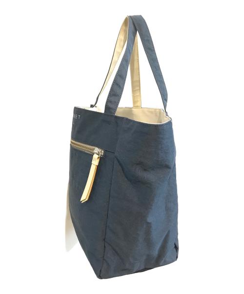 MARGARET HOWELL idea（マーガレット ハウエル アイディア）MARGARET HOWELL idea (マーガレット ハウエル アイディア) ナイロンバッグ ネイビーの古着・服飾アイテム