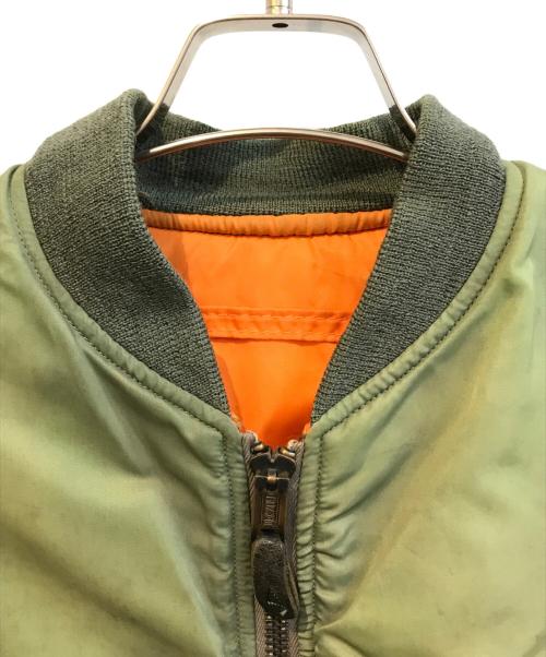 THE REAL McCOY'S（ザ・リアルマッコイズ）THE REAL McCOY'S (ザ・リアルマッコイズ) フライトジャケット オリーブ サイズ:XSの古着・服飾アイテム