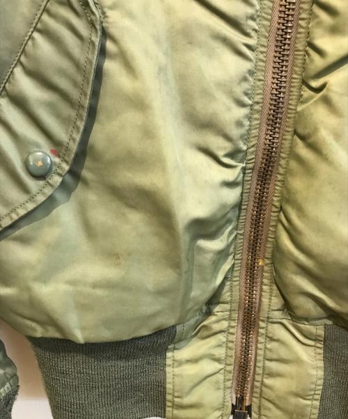 THE REAL McCOY'S（ザ・リアルマッコイズ）THE REAL McCOY'S (ザ・リアルマッコイズ) フライトジャケット オリーブ サイズ:XSの古着・服飾アイテム