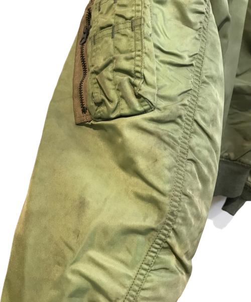 THE REAL McCOY'S（ザ・リアルマッコイズ）THE REAL McCOY'S (ザ・リアルマッコイズ) フライトジャケット オリーブ サイズ:XSの古着・服飾アイテム