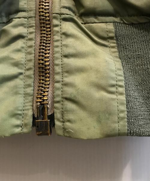 THE REAL McCOY'S（ザ・リアルマッコイズ）THE REAL McCOY'S (ザ・リアルマッコイズ) フライトジャケット オリーブ サイズ:XSの古着・服飾アイテム