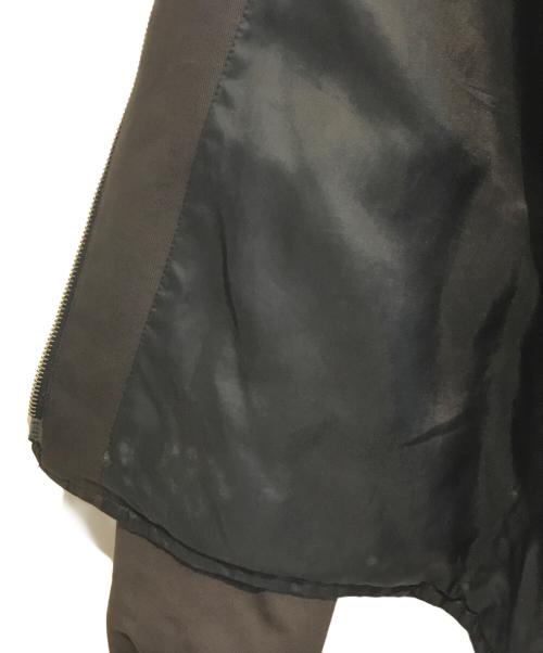 agnes b homme（アニエスベーオム）agnes b homme (アニエスベーオム) 90’Sコットンジップジャケット ブラウン サイズ:Sの古着・服飾アイテム