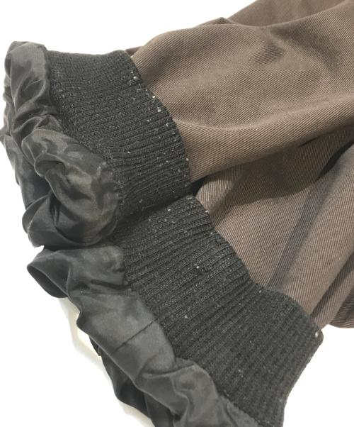 agnes b homme（アニエスベーオム）agnes b homme (アニエスベーオム) 90’Sコットンジップジャケット ブラウン サイズ:Sの古着・服飾アイテム