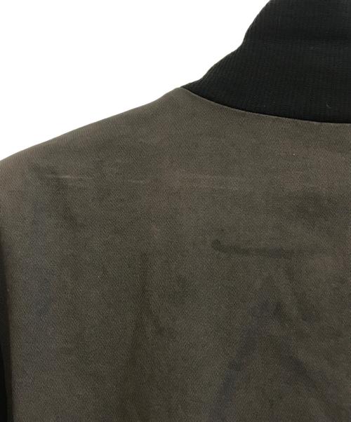 agnes b homme（アニエスベーオム）agnes b homme (アニエスベーオム) 90’Sコットンジップジャケット ブラウン サイズ:Sの古着・服飾アイテム