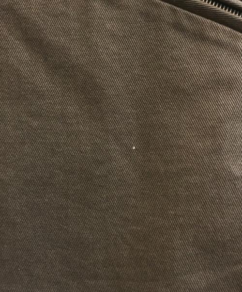 agnes b homme（アニエスベーオム）agnes b homme (アニエスベーオム) 90’Sコットンジップジャケット ブラウン サイズ:Sの古着・服飾アイテム