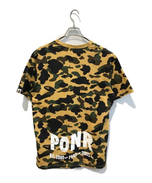 A BATHING APE（ア ベイシング エイプ）A BATHING APE (ア ベイシング エイプ) Camo Shark Tee 001CSF301007X ベージュ サイズ:Ｌの古着・服飾アイテム
