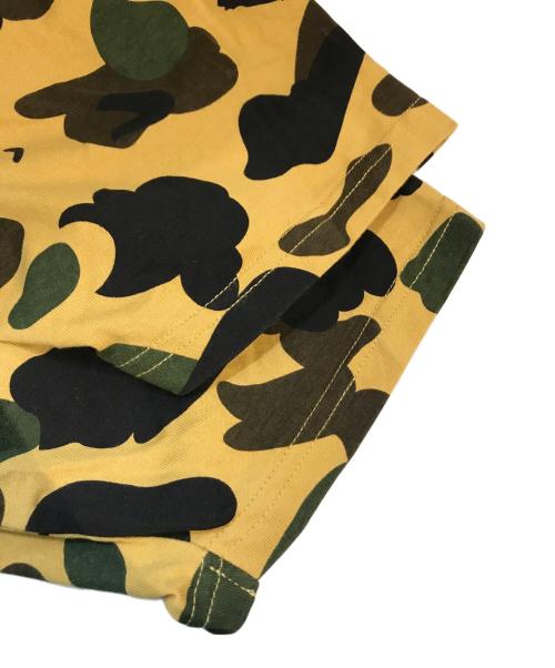 A BATHING APE（ア ベイシング エイプ）A BATHING APE (ア ベイシング エイプ) Camo Shark Tee 001CSF301007X ベージュ サイズ:Ｌの古着・服飾アイテム