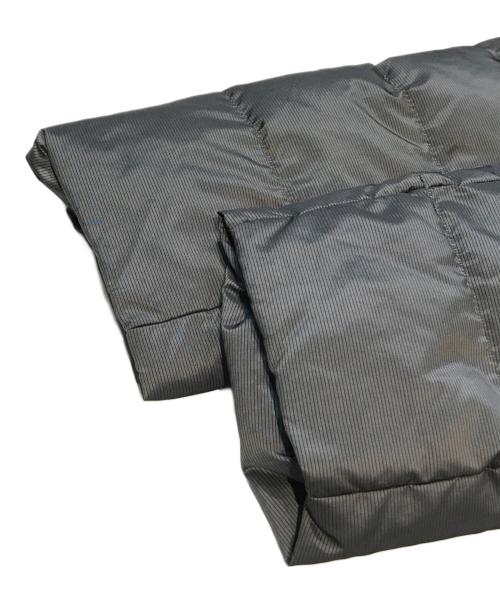 noa-ge（ノアジェ）noa-ge (ノアジェ) ブルーフォックスダウンコート グレー サイズ:Lの古着・服飾アイテム