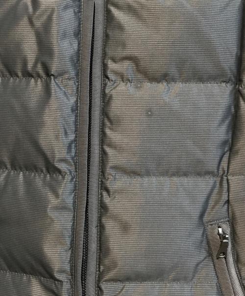 noa-ge（ノアジェ）noa-ge (ノアジェ) ブルーフォックスダウンコート グレー サイズ:Lの古着・服飾アイテム