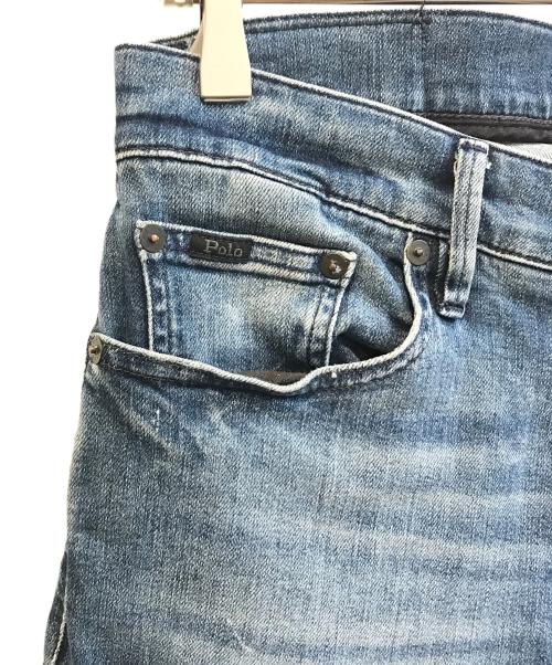 POLO RALPH LAUREN（ポロ・ラルフローレン）POLO RALPH LAUREN (ポロ・ラルフローレン) デニムパンツ　710869649001 インディゴ サイズ:73.5cm (W29)の古着・服飾アイテム