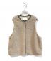 FRAMeWORK（フレームワーク）の古着「ボアベスト」｜ベージュ