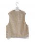 FRAMeWORK (フレームワーク) ボアベスト ベージュ サイズ:FREE 未使用品：11000円