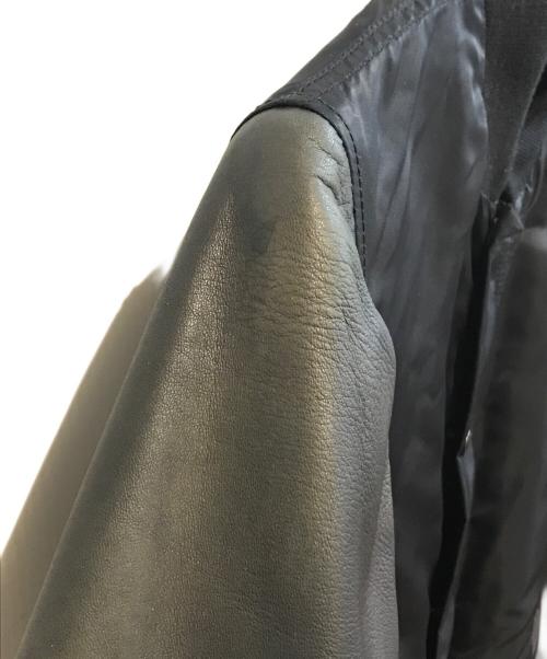 nano・universe（ナノ・ユニバース）nano・universe (ナノ・ユニバース) ALPHA (アルファ) ジャケット ブラック サイズ:Lの古着・服飾アイテム