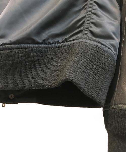 nano・universe（ナノ・ユニバース）nano・universe (ナノ・ユニバース) ALPHA (アルファ) ジャケット ブラック サイズ:Lの古着・服飾アイテム