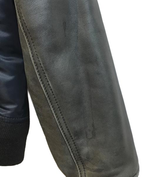 nano・universe（ナノ・ユニバース）nano・universe (ナノ・ユニバース) ALPHA (アルファ) ジャケット ブラック サイズ:Lの古着・服飾アイテム