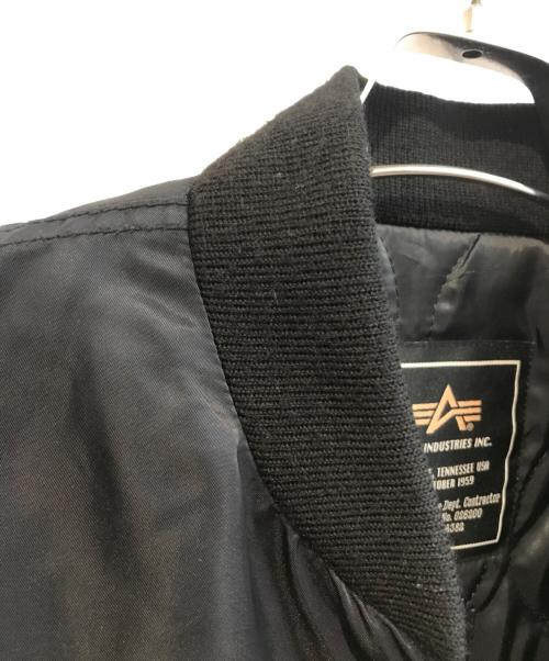 nano・universe（ナノ・ユニバース）nano・universe (ナノ・ユニバース) ALPHA (アルファ) ジャケット ブラック サイズ:Lの古着・服飾アイテム