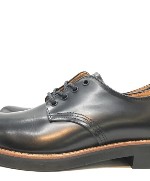 locking shoes by footmonkey（ロッキングシューズバイフットモンキー）Locking Shoes by FootMonkey (ロッキングシューズバイフットモンキー) PLAIN TOE OXFORD ブラック サイズ:61/2の古着・服飾アイテム