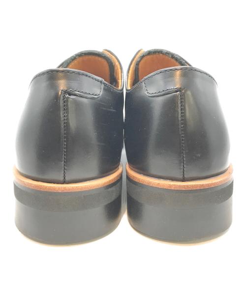 locking shoes by footmonkey（ロッキングシューズバイフットモンキー）Locking Shoes by FootMonkey (ロッキングシューズバイフットモンキー) PLAIN TOE OXFORD ブラック サイズ:61/2の古着・服飾アイテム