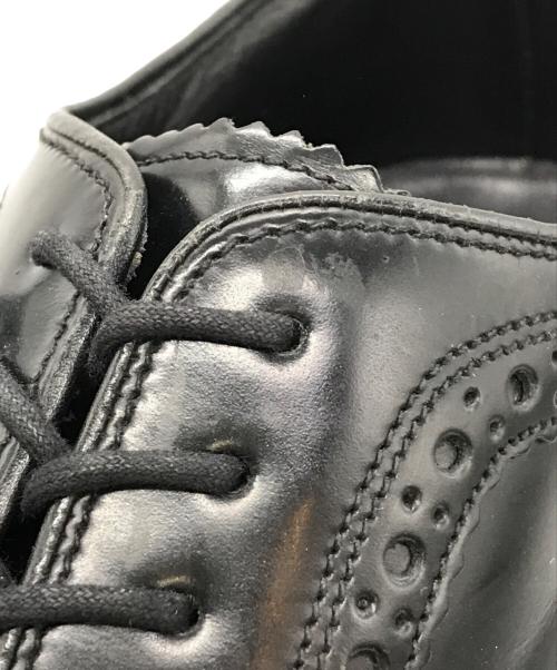 LOAKE（ローク）LOAKE (ローク) ウィングチップシューズ ブラック サイズ:7の古着・服飾アイテム
