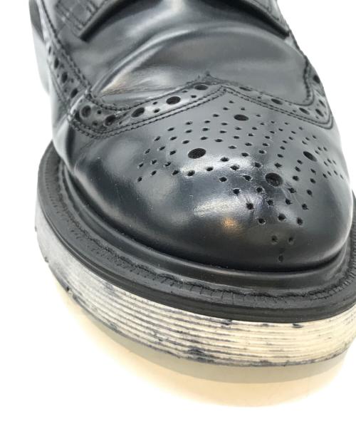 LOAKE（ローク）LOAKE (ローク) ウィングチップシューズ ブラック サイズ:7の古着・服飾アイテム