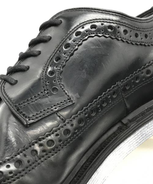 LOAKE（ローク）LOAKE (ローク) ウィングチップシューズ ブラック サイズ:7の古着・服飾アイテム