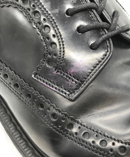 LOAKE（ローク）LOAKE (ローク) ウィングチップシューズ ブラック サイズ:7の古着・服飾アイテム