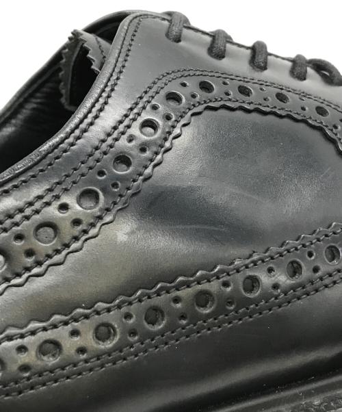 LOAKE（ローク）LOAKE (ローク) ウィングチップシューズ ブラック サイズ:7の古着・服飾アイテム