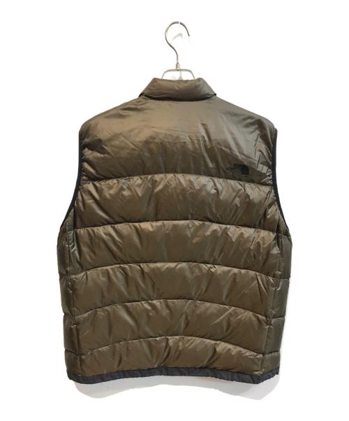 THE NORTH FACE（ザ ノース フェイス）THE NORTH FACE (ザ ノース フェイス) アコンカグアダウンベスト ND13300 ブラウン サイズ:XXLの古着・服飾アイテム