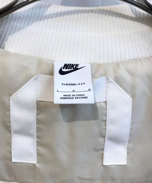 NIKE（ナイキ）NIKE (ナイキ) TF ICN CLSH FDJKT ベージュ サイズ:Lの古着・服飾アイテム