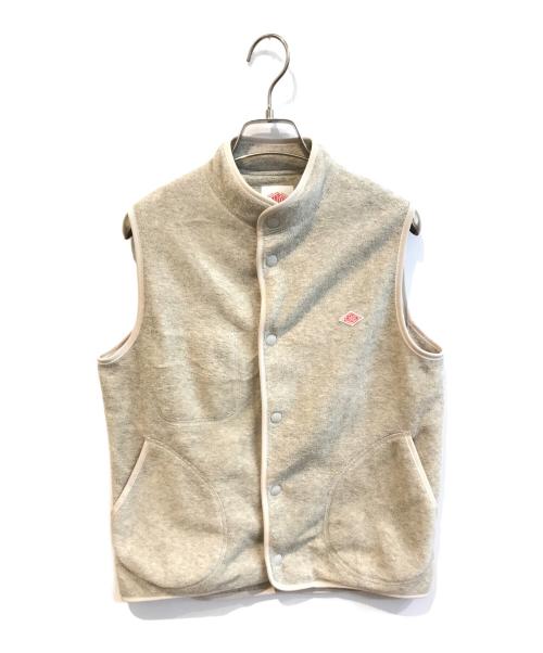 DANTON（ダントン）DANTON (ダントン) フリースベスト ベージュ サイズ:34の古着・服飾アイテム