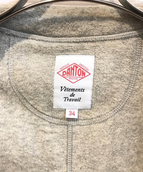 DANTON（ダントン）DANTON (ダントン) フリースベスト ベージュ サイズ:34の古着・服飾アイテム