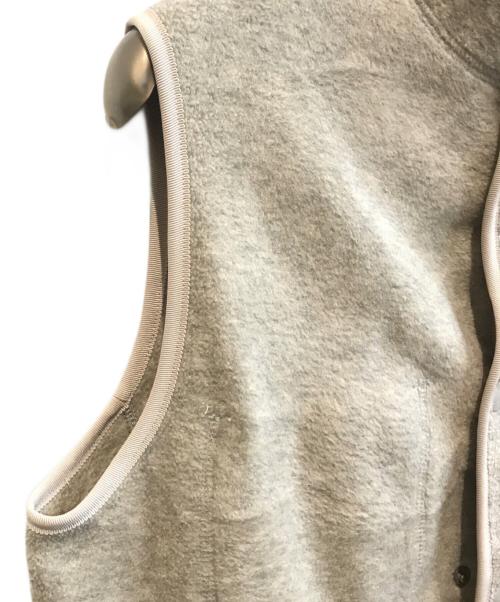 DANTON（ダントン）DANTON (ダントン) フリースベスト ベージュ サイズ:34の古着・服飾アイテム
